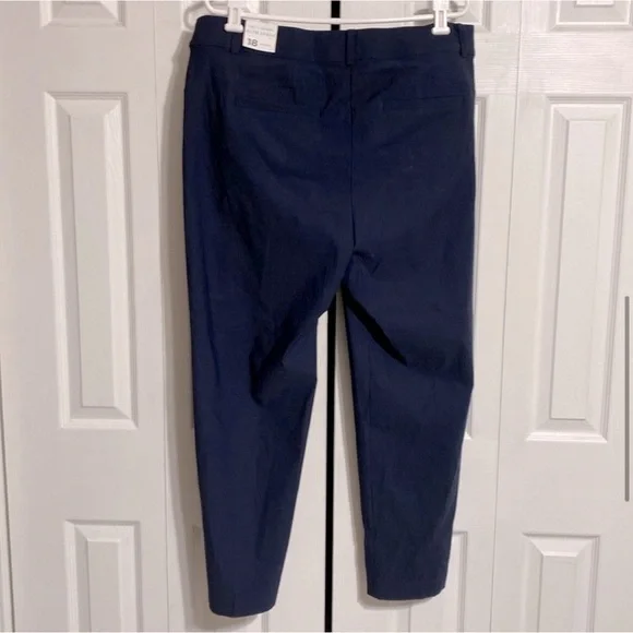 Lane Bryant NWT stretch navy blue midrise 4 season trouser pants size 18 - Picture 5 of 11